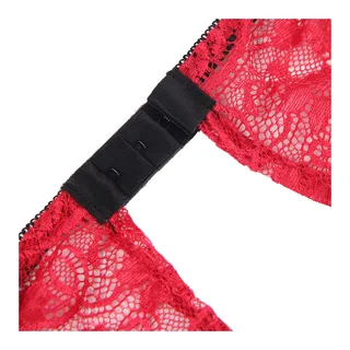 Chemisier de Nuit en Soie et Dentelle + Culotte Subblime - vue de dos
