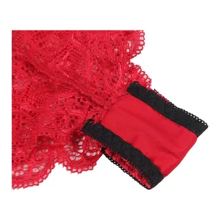 Chemisier de Nuit en Soie et Dentelle + Culotte Subblime - vue 28