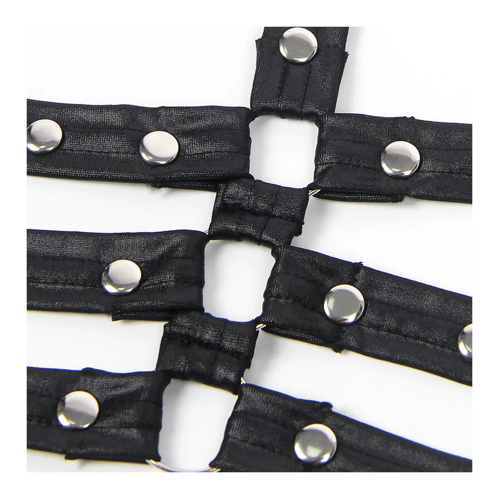 Body Bondage Cuir Subblime - vue de profil