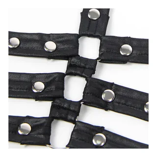 Body Bondage Cuir Subblime - vue de profil