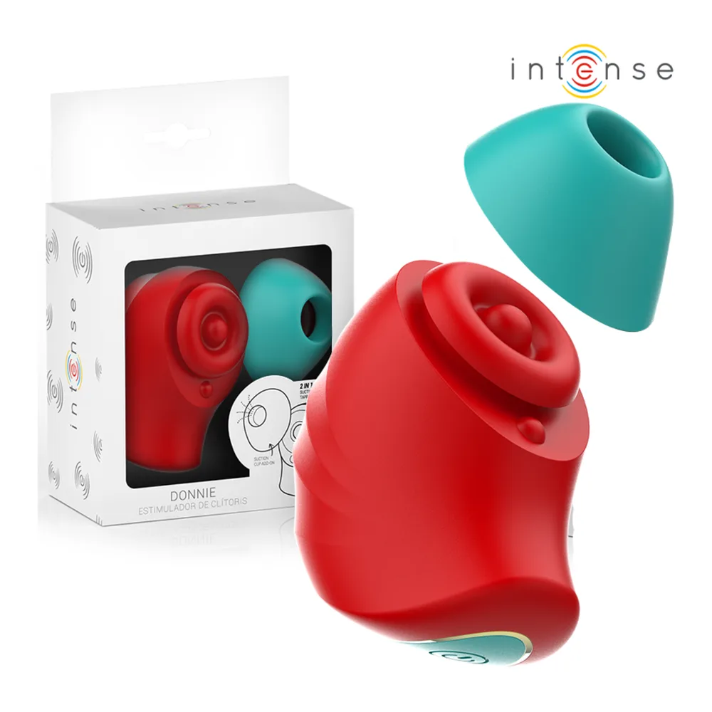 Donnie Stimulateur Clitoridien Rouge/vert Intense vue 3