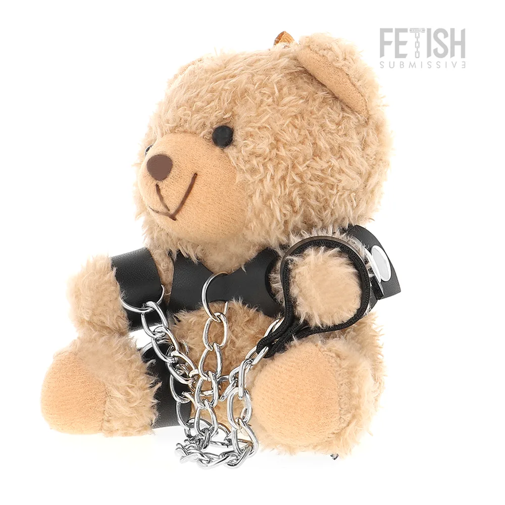 Yogi Teddy Bear Modèle Fetish Submissive - détail de la texture
