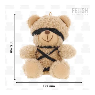 Winnie Teddy Bear Modèle Fetish Submissive - vue de dos