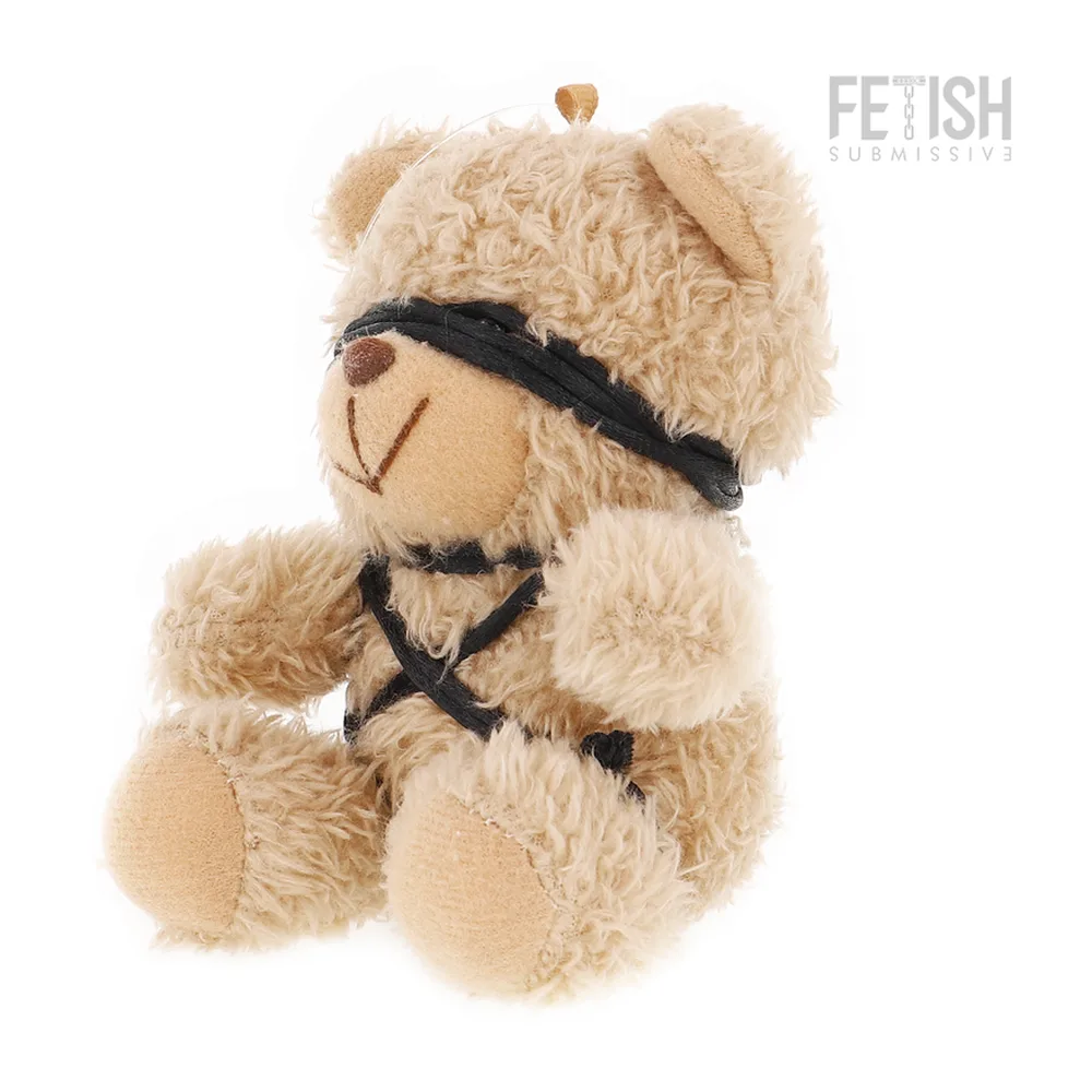 Winnie Teddy Bear Modèle Fetish Submissive - avec sa base