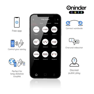 Love Some Triple Vibromasseur Oninder Cute vue 4