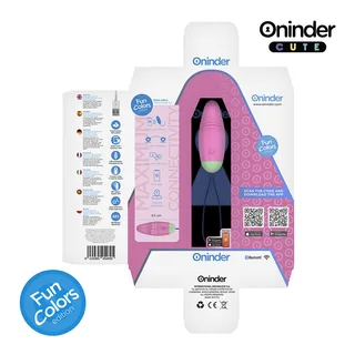 Oeuf Vibrant Rotatif 360° Oninder Cute vue 5