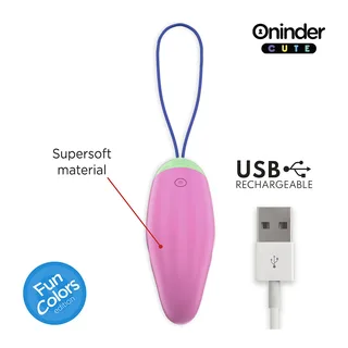 Oeuf Vibrant Rotatif 360° Oninder Cute vue 4