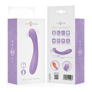 Becky Vibrateur Chauffant Vibrations Intense - avec son échelle de taille