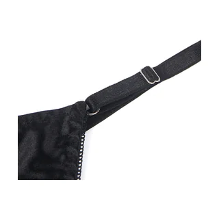 Ensemble Soutien-gorge avec Noeud Noir Réglable Subblime vue 10