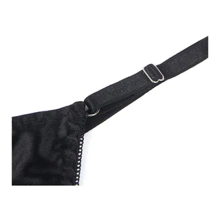 Ensemble Soutien-gorge avec Noeud Noir Réglable Subblime vue 30