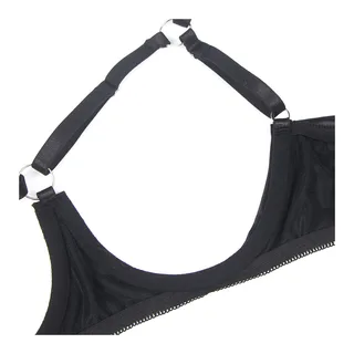 Ensemble Soutien-gorge avec Noeud Noir Réglable Subblime vue 42