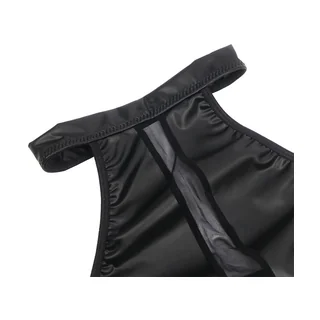 Robe Dos Nu avec Transparences Noire Subblime - avec son échelle de taille