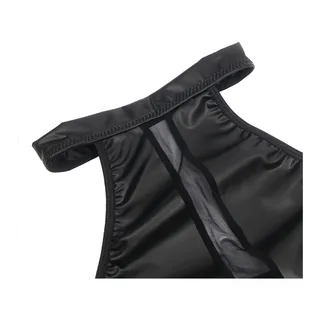 Robe Dos Nu avec Transparences Noire Subblime - vue de dos