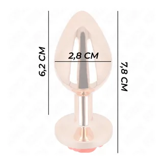Plug Anal Or Rose Kink vue 5