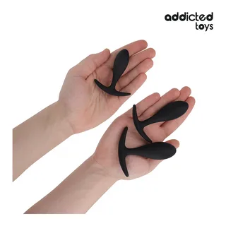 Lot de 3 Plug Anaux Modèle 2 Addicted Toys vue 5