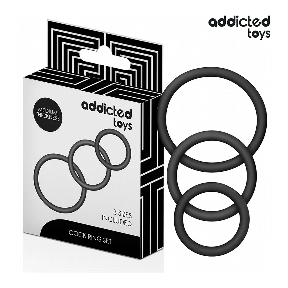 Lot Anneaux Silicone Addicted Toys