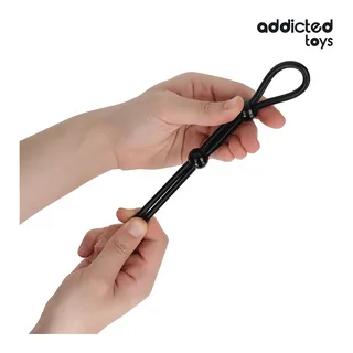 Cockring Corde Silicone Double Addicted Toys vue 5
