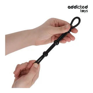 Cockring Corde Silicone Triple Addicted Toys vue 3