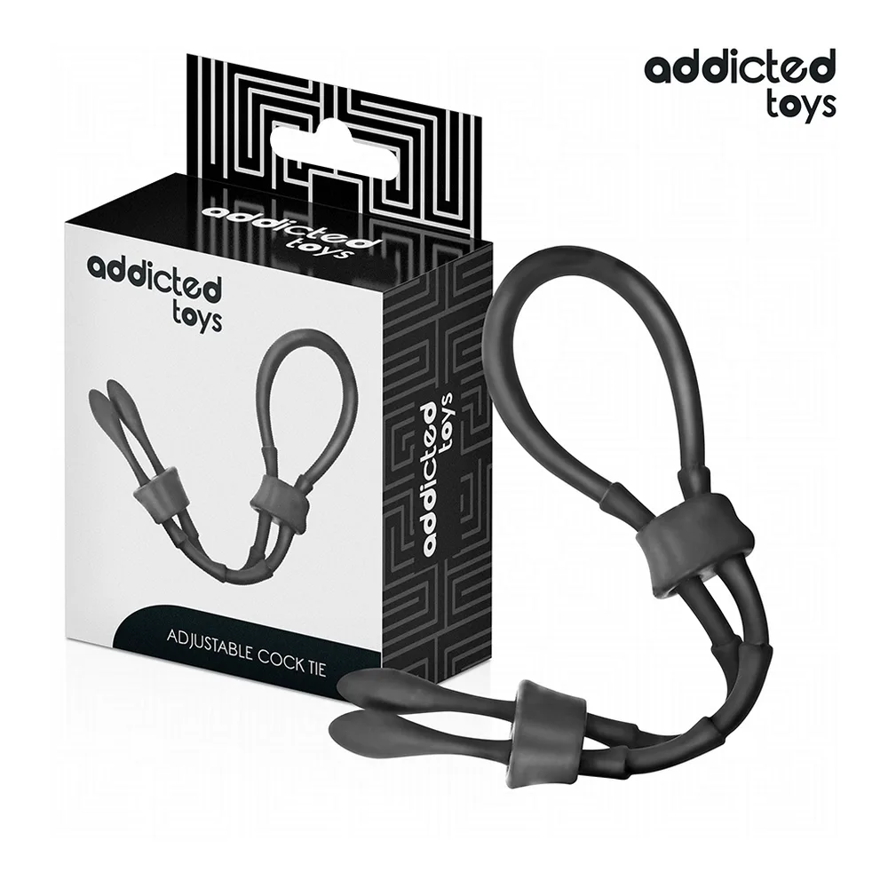 Cockring Corde Silicone Réglable Addicted Toys