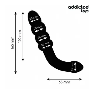 Plug anal Double Masseur Addicted Toys vue 5