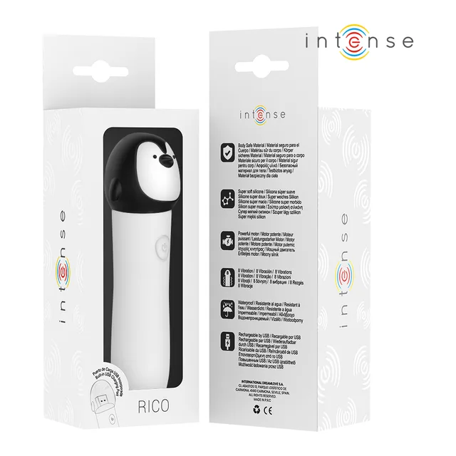 Vibromasseur Riche Bullet Vibrant Pingouin