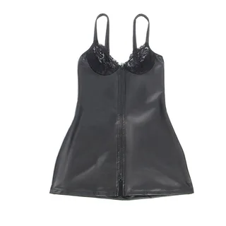 Robe Zippée en Cuir Subblime - avec son échelle de taille