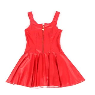 Robe en Cuir avec Fermeture Éclair Coeur Subblime - avec sa base