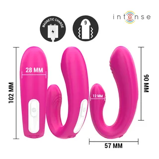 Janet Double Stimulateur Vibromasseur Intense vue 5