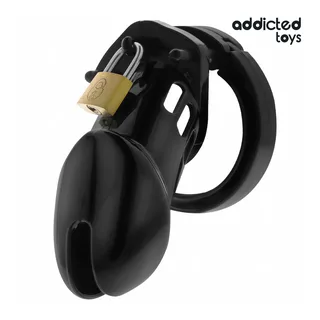 Cage Pénis Obsidian Hold Addicted Toys Locked - Noir