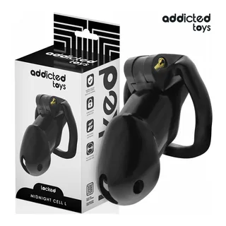 Mindnight Cell Cage Pénis Addicted Toys Locked - avec sa base