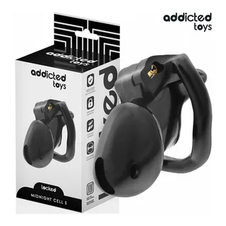 Mindnight Cell Cage Pénis Addicted Toys Locked - avec sa base
