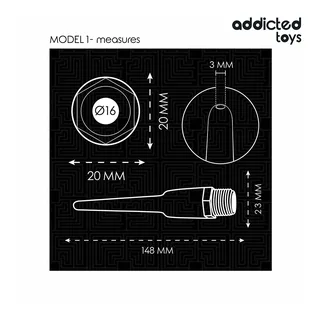 Nettoyant Anal Adaptateur Universel Addicted Toys vue 3