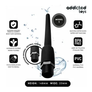 Nettoyant Anal Adaptateur Universel Addicted Toys vue 7