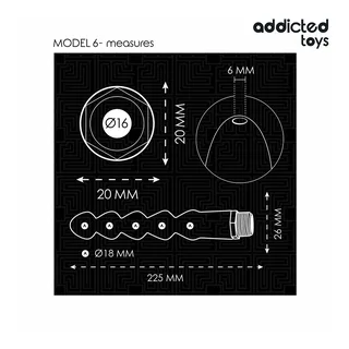 Nettoyeur Anal Adaptateur Universel Modèle 6 Addicted Toys vue 2