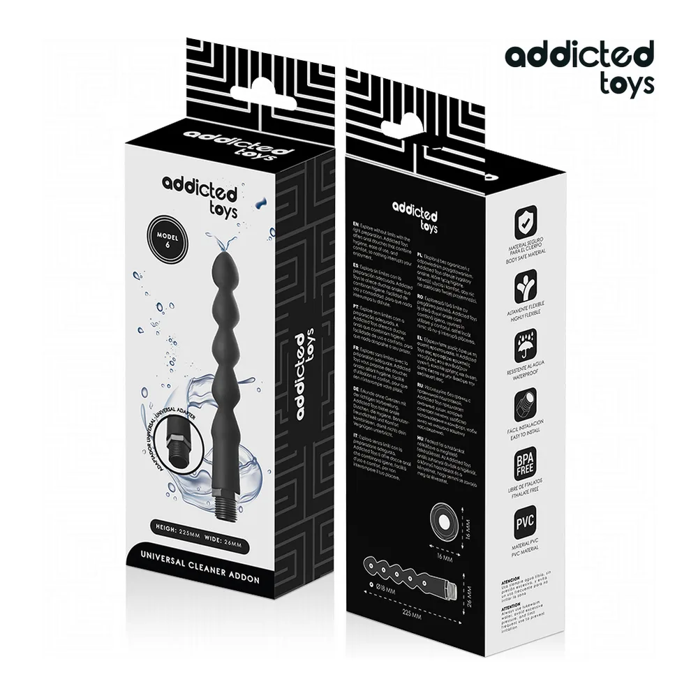 Nettoyeur Anal Adaptateur Universel Modèle 6 Addicted Toys vue 6