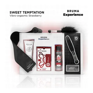 Huile de massage Kit Tentation Fraise vibro-orgasmique Bruma