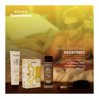 Kit Tentation Douce Pina Colada Bruma Xperience - détail de la texture
