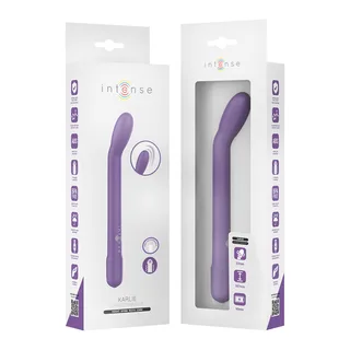 Stimulateur Point Rechargeable Karlie Intense - détail de la texture - Violet
