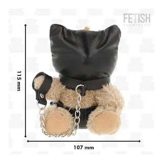 Momo Bdsm Teddy Bear Fetish Submissive - vue de dos
