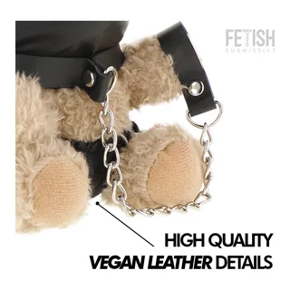 Momo Bdsm Teddy Bear Fetish Submissive - avec son échelle de taille
