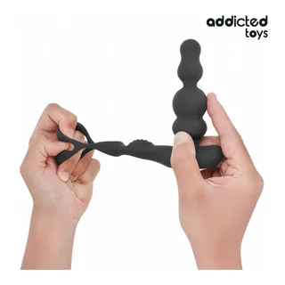 Masseur Prostate Rotatif Télécommande Addicted Toys - vue de dos