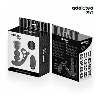 Masseur Prostate Rotatif Télécommande Addicted Toys - détail de la commande