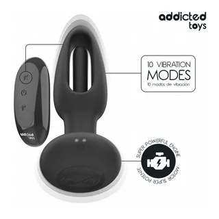 Plug Anal Langue Vibrante Addicted Toys vue 4