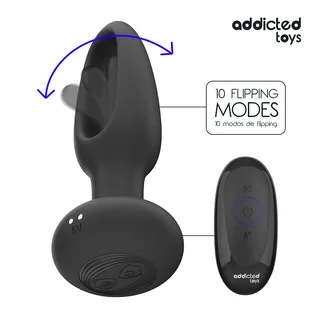 Plug Anal Langue Vibrante Addicted Toys vue 6
