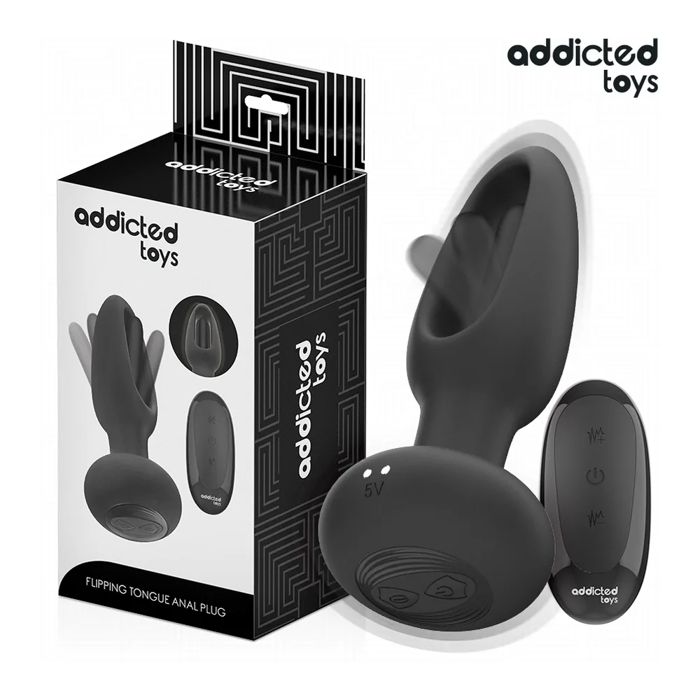 Plug Anal Langue Vibrante Addicted Toys