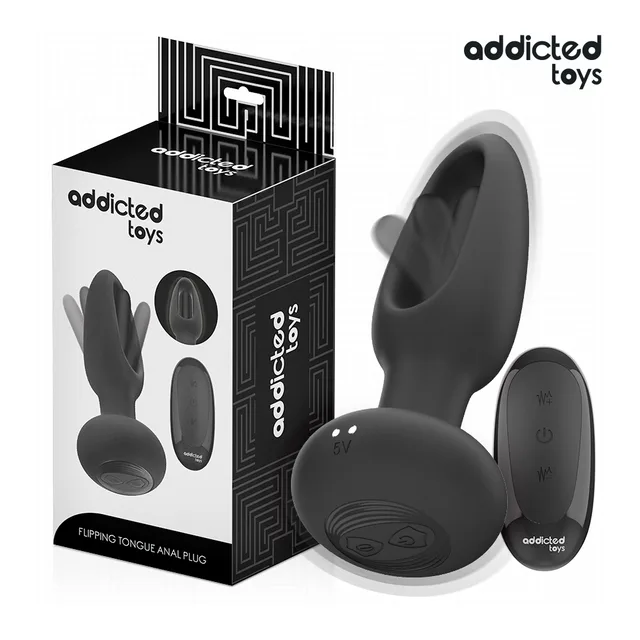 Plug Anal Langue Vibrante Addicted Toys