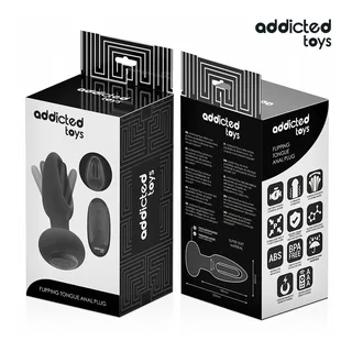 Plug Anal Langue Vibrante Addicted Toys vue 7