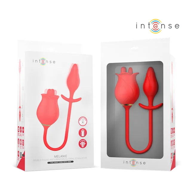 Double stimulateur clitoridien Melanie Intense