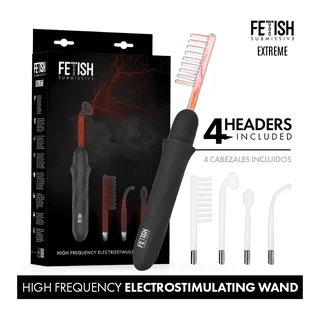 Wand Electrostimulation Fetish Submissive - détail de la texture