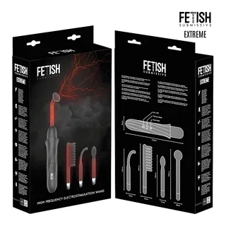 Wand Electrostimulation Fetish Submissive - avec sa base